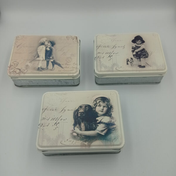 63434 - Κουτάκι μεταλλικό vintage