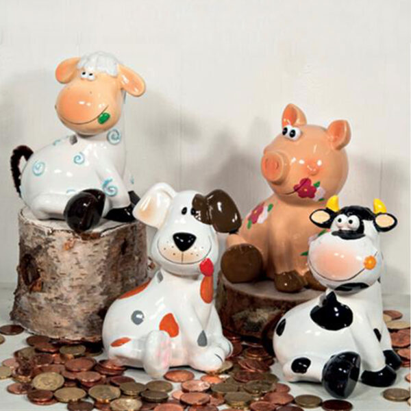 80153 - Κουμπαράς ζωάκια