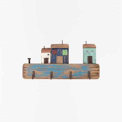 D2017 - Κρεμάστρα Κλειδιών Σπιτάκια