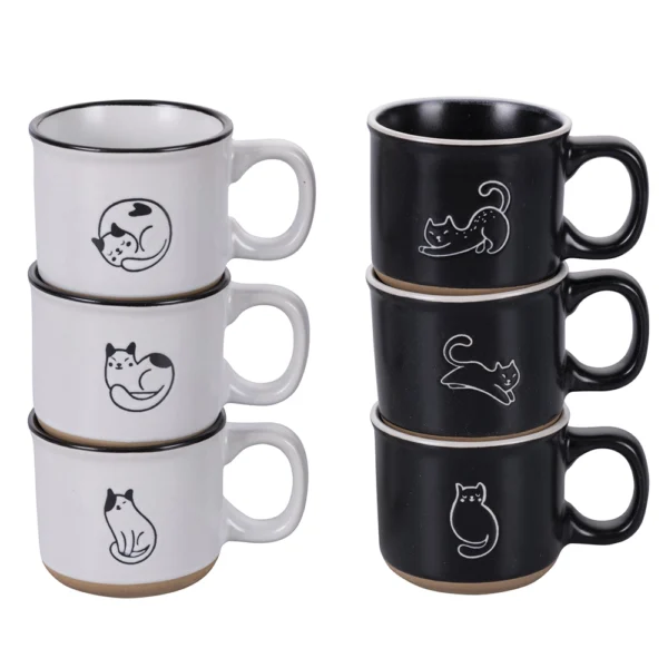 5918550 - Κούπακι espresso stoneware γατάκι