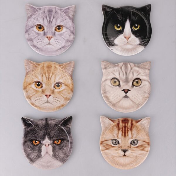 5920783 - Πλακίδιο Γατάκι γύψινο