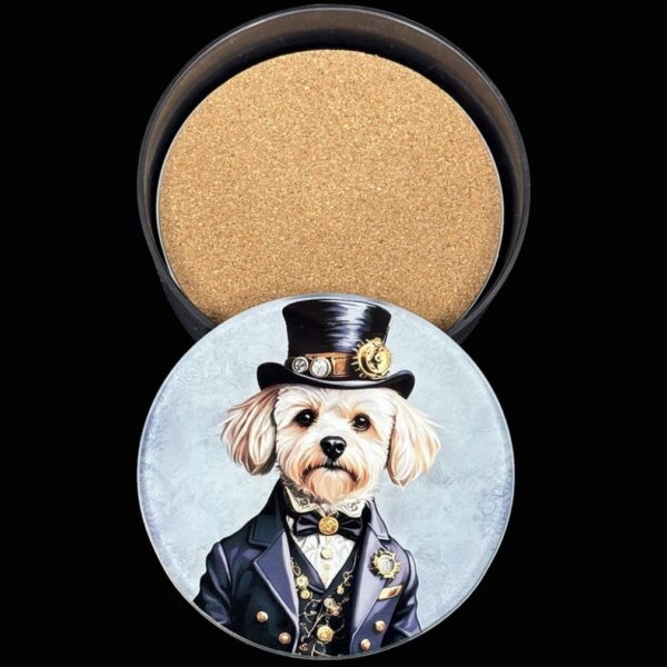 27536 - Σουβέρ Γυαλί Μaltese