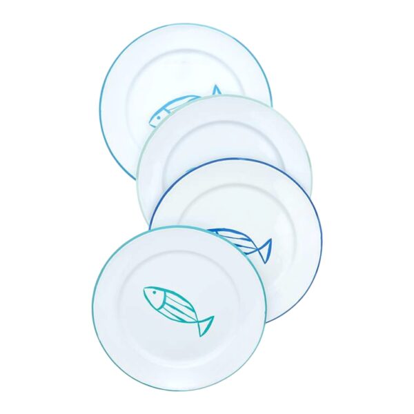 D7856 - Πιάτο Εμαγιέ Ψάρι 30 εκ