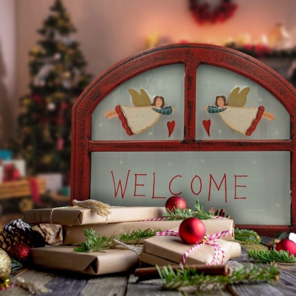 29211- Παράθυρο επιτοίχιο Αγγελάκια Welcome