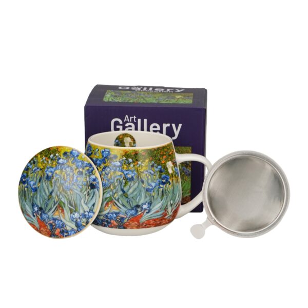 95769 - Κούπα 430 ml με Φίλτρο & Καπάκι V.van Gogh Irises