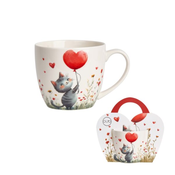 97484 - Κούπα 460 ml Cat w Balloon