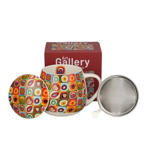 96014 - Κούπα 430 ml με Φίλτρο & Καπάκι Kandinsky