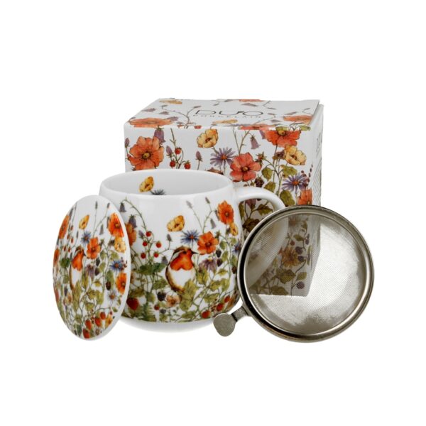 92658 - Κούπα 430 ml με Φίλτρο & Καπάκι Wild Bird