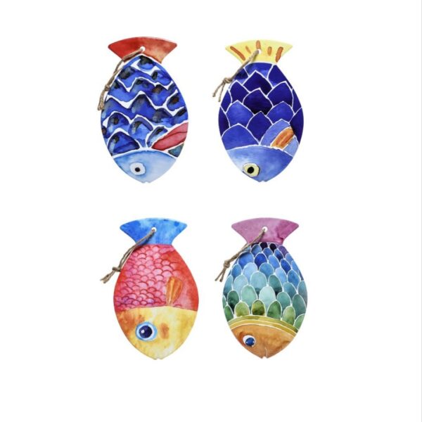 M06127 - Kεραμικό Πλακίδιο Ψάρι