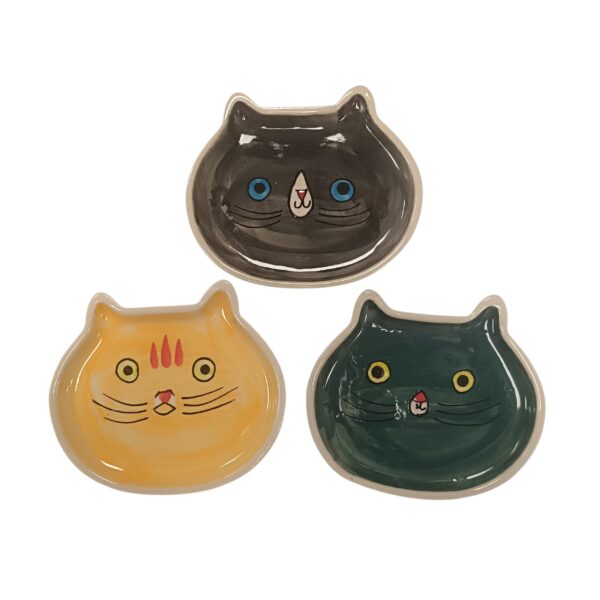 S37629 - Πιατάκι Γάτα stoneware
